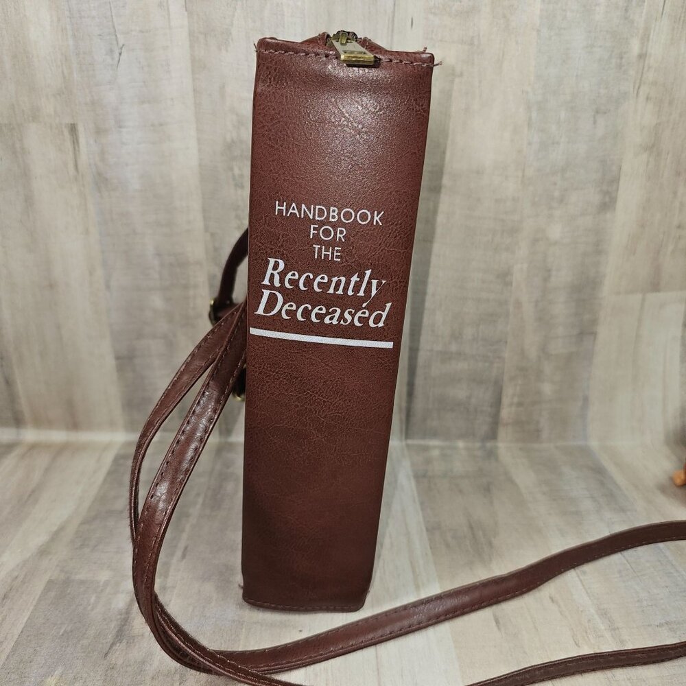 Beetlejuice Purse Handbook For the Recently‎ Deceased Adjustable Crossbody - Picture 2 of 5